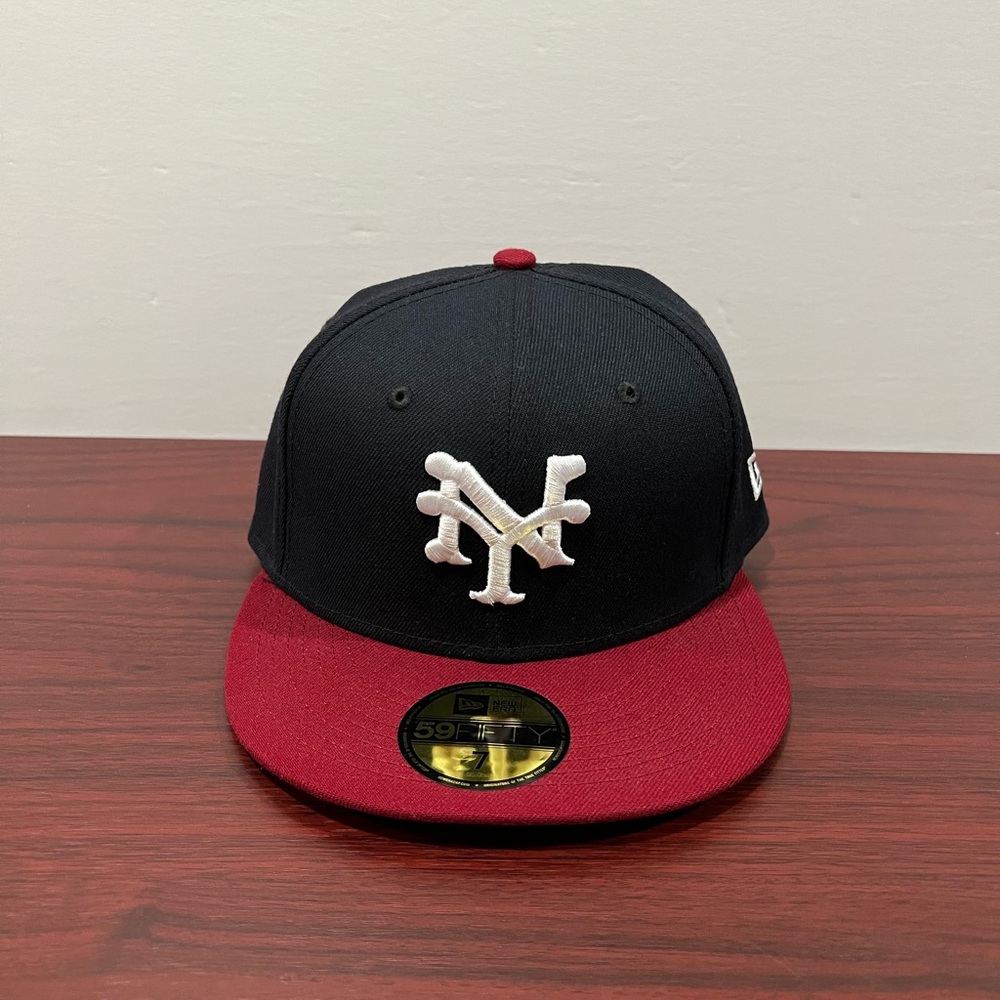 New Era, 59Fifty Fitted Hat, Negro League, Blue, Burgundy & White